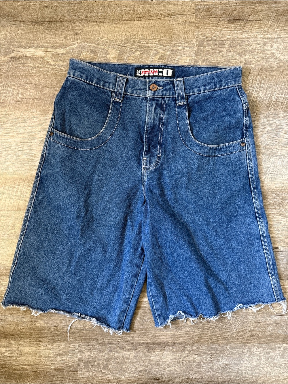 JNCO Men's Twin Canon Classics Cut Jorts Size 34W - Picture 2 of 5